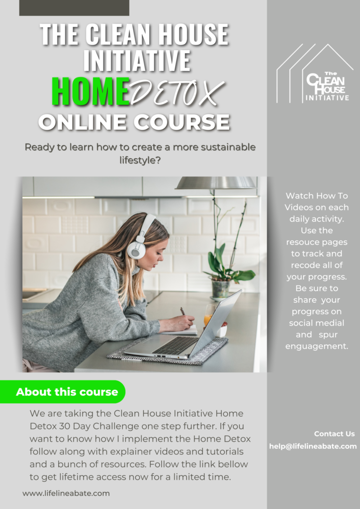 The Clean House Initiative Home Detox presented by Lifeline Environmental and the Clean House Initiative